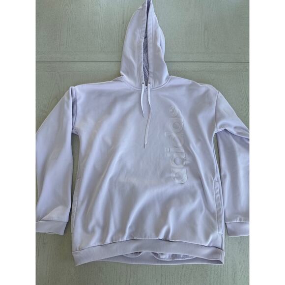 ADIDAS Lilac Pastel Purple Hoodie Sweatshirt Spring Streetwear - Picture 1 of 6